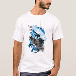 T-shirt Batman Future Cityscape Montage