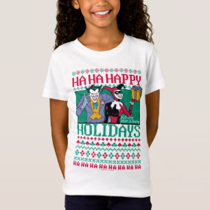 T-Shirt Batman   Joyeuses fêtes Joker & Harley Quinn