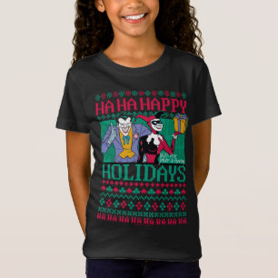 T-Shirt Batman Joyeuses fêtes Joker & Harley Quinn