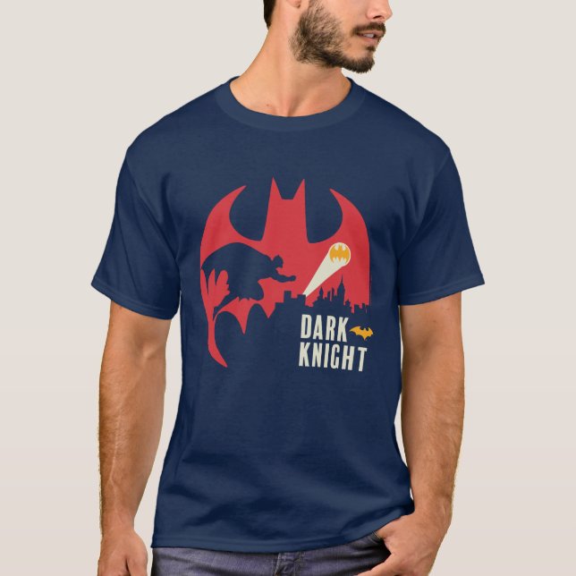 T-shirt Batman Le logo de la chauve-souris Dark Knight (Devant)