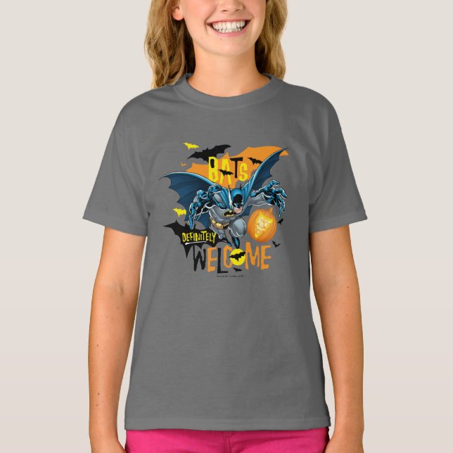 T-shirt Batman | Logo inspiré d'Halloween (Devant)