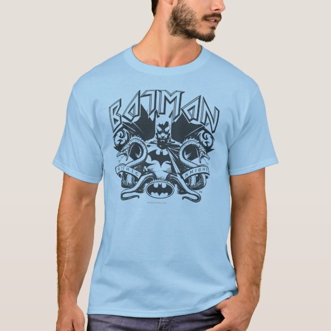 T-shirt Batman | Logo Snakes (Devant)