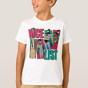 T-shirt Batman Père Noël Nice Liste des héros