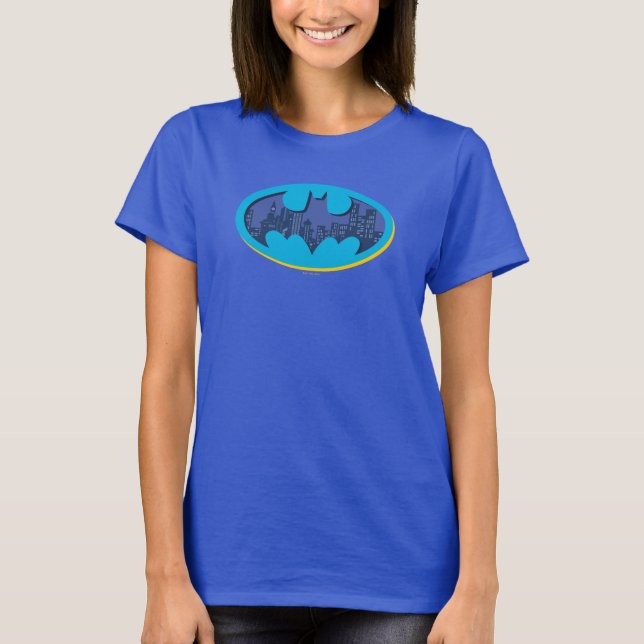 T-shirt Batman | Symbole de la ville d'Arkham (Devant)
