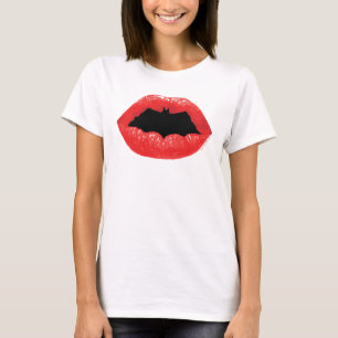T-shirt Batman Valentine Lèvres de chaume