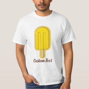 T-shirt Bâton à crème glacée citron