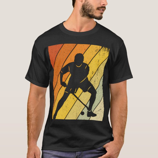 T-shirt Bâton de hockey sur gazon (Devant)