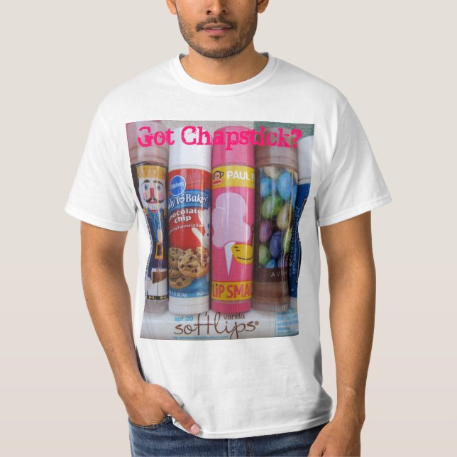 T-shirt Bâton de pommade pour les lèvres obtenu ? (Devant)