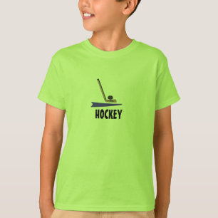 T-shirt Bâton et canon de hockey