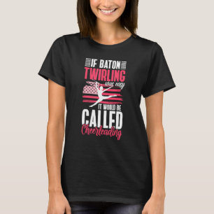 T-shirt baton majorette gymnastique pour majorette cheerle
