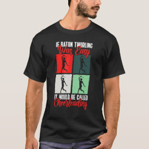 T-shirt baton majorette gymnastique pour majorette cheerle