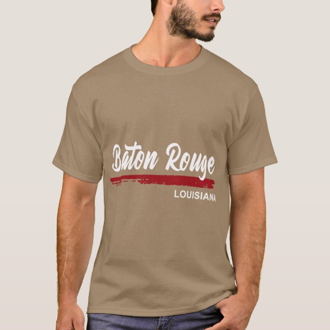 T-shirt Baton Rouge Louisiane (Devant)