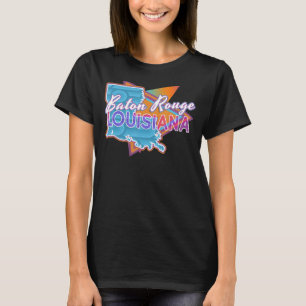 T-shirt Baton Rouge Louisiane Vintage rétroretour
