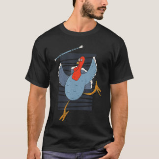 T-shirt Baton Twirling Thanksgiving Don T Twirler Turkey