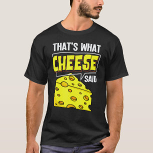 T-shirt Bâtonnets de Planche à Fromage Végétaliens Blagues