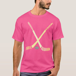 T-shirt Bâtons de hockey