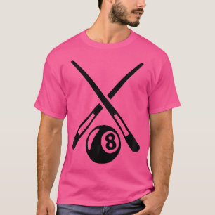 T-shirt Bâtons de piscine 8 Billard de balle