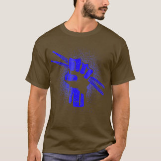 T-shirt Bâtons tambour musique tambour musicien Tee