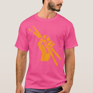 T-shirt Bâtons tambours T percussion T percussion rocher d