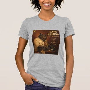 T-shirt Bats Domino Album : une parodie