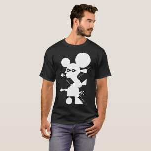 T-shirt Batsouris1 Blanc - Awahab Official Artist Merch