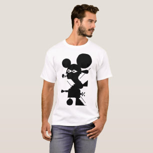 T-shirt Batsouris1 Noir - Awahab Official Artist Merch