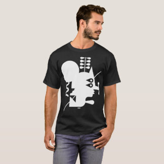 T-shirt Batsouris3 Blanc - Awahab Official Artist Merch