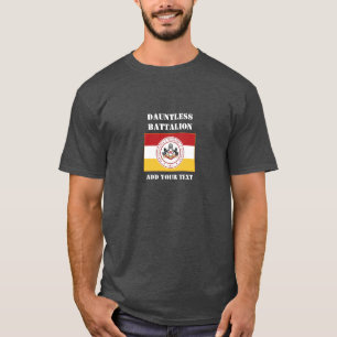 T-SHIRT BATTALION SANS DÎNER TEL - PERSONNALISER TOUT LE T