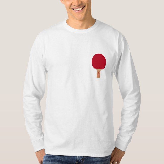 T-shirt Batte de ping-pong (Devant)