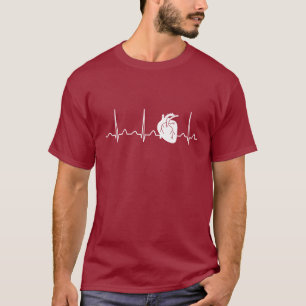 T-shirt Battement de coeur de cardiologue