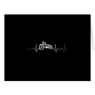 T-Shirt Battement de coeur de moto - J'aime ma mot