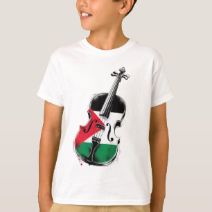 T-shirt battements pour la palestine