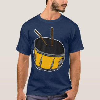 T-shirt Batterie à tambours à tambours à tambours à tambou