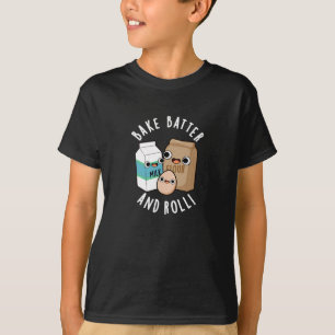 T-shirt Batterie De Cuisine Et Rouleau Drôle Baking Chanso