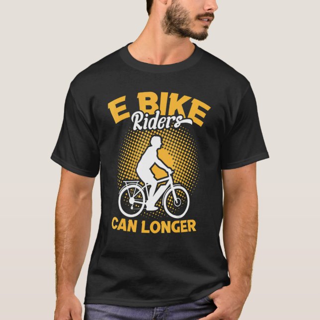 T-shirt Batterie de vélo électrique Vélo E Vélo (Devant)