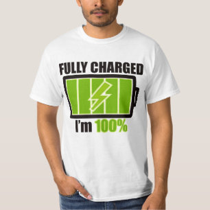 T-SHIRT BATTERIE_ENTIÈREMENT_CHARGÉE