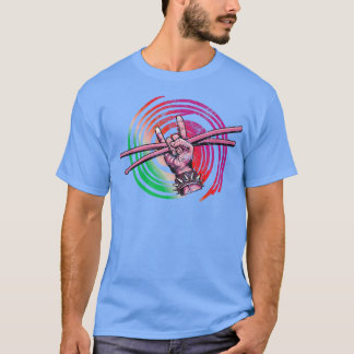 T-shirt Batterie tambour Batterie de musicien tenue 8