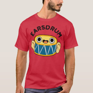 T-shirt Batteur à tambour à tambour Eardrum 1