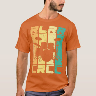 T-shirt Batteur à tambours de Marquage Paradiddle
