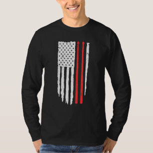 T-shirt Batteur américain perplexe