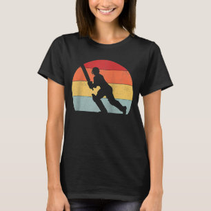 T-shirt Batteur de cricket Angleterre Inde Pakistan États-