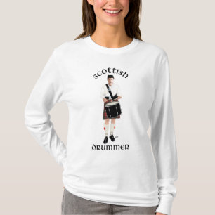 T-shirt Batteur écossais - Red Kilt
