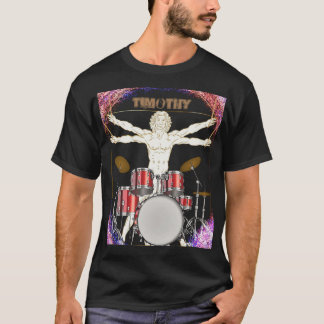 T-shirt Batteur vitruvien personnalisé