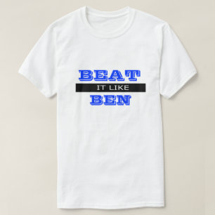 T-shirt Battez-Y Drôle Humour Sale Plaisanterie Silly Humo