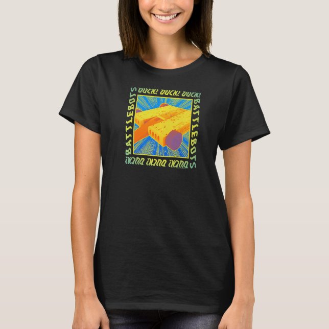 T-shirt BattleBots Canard Centré (Devant)