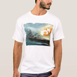 T-SHIRT BATTLESHIP-BISMARCK