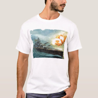 T-SHIRT BATTLESHIP-BISMARCK