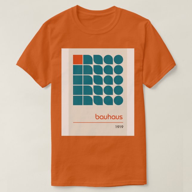 T-shirt Bauhaus 2 (Design devant)