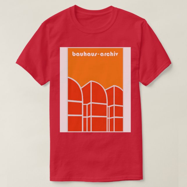 T-shirt Bauhaus Archiv 1 (Design devant)