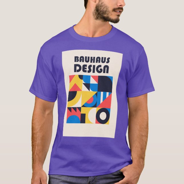 T-shirt Bauhaus Design Premium (Devant)